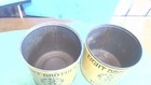 Vintage--2--eight Brotheres- Long Cut Tobacco Tin-- Cans Different