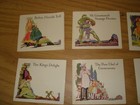 Jell-o Lot Of 8 Vintage Recipe Cards booklets fairy Tales 1920s Robin Hood  