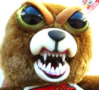 New - Feisty Pets Sir Growls-a-lot Bear Plush
