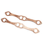 Sbc Oval Port Copper Header Exhaust Gaskets For Sb Chevy 327 305 350 Reusable