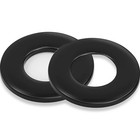 Black Flat Washers 50 Pack Made Of 18-8 304 Stainless Steel Metal Washers For   