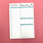 Daily Schedule To Do List Note Pad Spring Floral 50 Sheets Planner