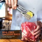 2 Roll 11 x50  Food Saver Vacuum Sealer Bags Rolls 7 5 Mil Embossed Storage Bags