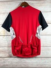 Pearl Izumi Select Men   s L Red Black Short Sleeve Full Zip Cycling Jersey