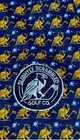 New Slightly Scrambled Golf Co Men s Performance Polo Maize blue Multiple Sizes