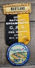 1926 Gar Maryland   Des Moines Iowa  - Fort Mchenry Multicolor Celluloid Sb