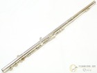 Yamaha Yfl-784 Flute Solid Silver Open Hole Inline Ring Keys Serviced W  Case