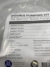 Double Pumping Kit For Spectra Breast Pumps Containers S1 S2 S9 Plus 24mm
