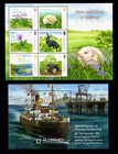 Alderney 2015 Complete Year Set Commemoratives  5 Sets   3 Minisheets  Mnh