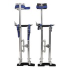 Adjustable 24 -40  Drywall Stilts Aluminum Tool - Painting Painter Taping Silver