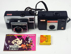 Lot Of 2 Vintage Instamatic Film Cameras Kodak 314   Ansco X126  working 