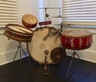 Vintage Ludwig  jazz Age  Drum Set Circa 1926 - Rare 