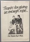 The Clash 1979 Original Uk Poster Advert Give  em Enough Rope Joe Strummer Punk