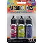 Tim Holtz Alcohol Ink  5oz 3 pkg Farmers Market-cranberry lettuce eggplant New