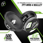 4x Timpano 6 5  Midrange Bullet Slim Speakers 4x Super Tweeters 3000 Watt Bundle