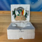 Disney Lilo   Stitch Building  Snow  sand  Man Snowglobe New Aloha Oe - Rare