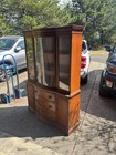 New Travis Court Collection By Drexel China Cabinet Mid-century Antique