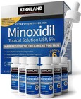 Kirkland Minoxidil 5  Extra Strength Men 6 Month Supply Hair Regrowth Exp 08 27 