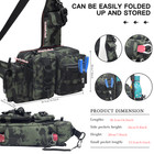 Fishing Bag Cross Body Sling  Fishing Tackle Backpack Unisex Fishing