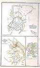 Civil War Map Franklin Tennessee Fort Anderson Droop Mountain Savannah River Ga