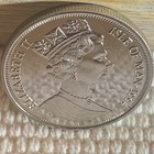 1994   Isle Of Man  Crown  Seal And Pup Cupronickel Uncirculated Proof Like Coin