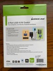  qty 1  Iogear Gcs22u Kvm Switch  2 Ports Usb Vga Cable
