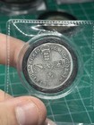 1696 England Silver Shilling Coin William Iii Vf 