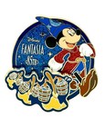 Disney Japan Fantasia 85th Anniversary Pin 2025 Sorcerer Mickey   Brooms Slider