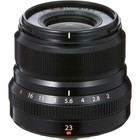 Fuji Fujifilm Xf 23mm F2 R Wr Black Lens Compact Size Portable Weather Resistant