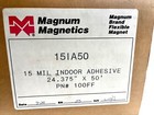 Magnum Magnetics 15 Mil 24 375  X 50  Roll Pn  100ff Magnetic Sheeting