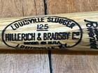 Vintage Warren Spahn Brewers Hillerich   Bradsby Baseball Bat 125 K55 34 