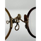 Antique 1910 Round Pince-nez Glasses 10k Gold Filled Real Fit W  Omaha Case