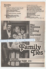 Vintage 1985 Kissyfur Premiere Magazine Ad r j  Williams family Ties