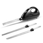 Electric Knife  Electric Carving Knife With 2 Serrated 8    Stainless Steel Blades