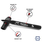 Magnetic Dry Erase Markers Fine Tip Black Color Low Odor Whiteboard Markers W   