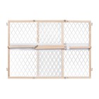 Secure Pressure Mount Baby Gate Wood Plastic Adjustable Child Pet Safety Gate
