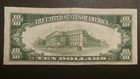 1934 A  10 Silver Certificate North Africa Paper Money Bank Note Currency Bill