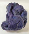 Wool Roving 2 9 Oz Purple Blue Orange Multicolor Spinning Weaving Felting