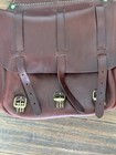 Genuine Leather Brown Saddlebag