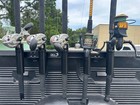 Dev Fishing Rb 150 Truck Bed Rail 5 Pole Rod Trasport Travel Holder Rack