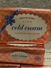 Lot Of 4 Vintage 1950s White King Pink Cold Cream Complexion Soap Bars