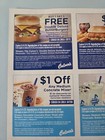 1 Full Sheet Of Culver s Coupons Expires  5 4 2024