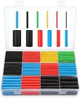 1328 Pcs Heat Shrink Tubing Sleeve 2 1 Shrinkable Tube Wire Cable Assortment Kit