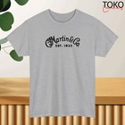 Martin   Co Guitars  Logo T-shirt Black navy white grey blue S-5xl