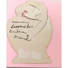 Vintage Mechanical Valentine Card     Art Deco Sports Theme  1940s