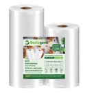2 Rolls Food Saver 8 x50  11 x50  8 x20  11x25  Vacuum Sealer Bags Food Saver