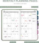 Pocket Calendar 2026-2027  July 2026 - June 2027  Academic Planner  Weekly And M