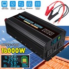 16000w Car Vehicle Power Inverter Converter Dc 12v To Ac 110v Pure Sine Wave Us