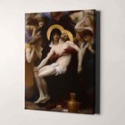 The Pieta By William-adolphe Bouguereau Christian Jesus Canvas Wall Art Print