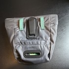Ruffwear Treat Trader Dog Bag Gray Zipper Closure Pouch With Belt Clip- New